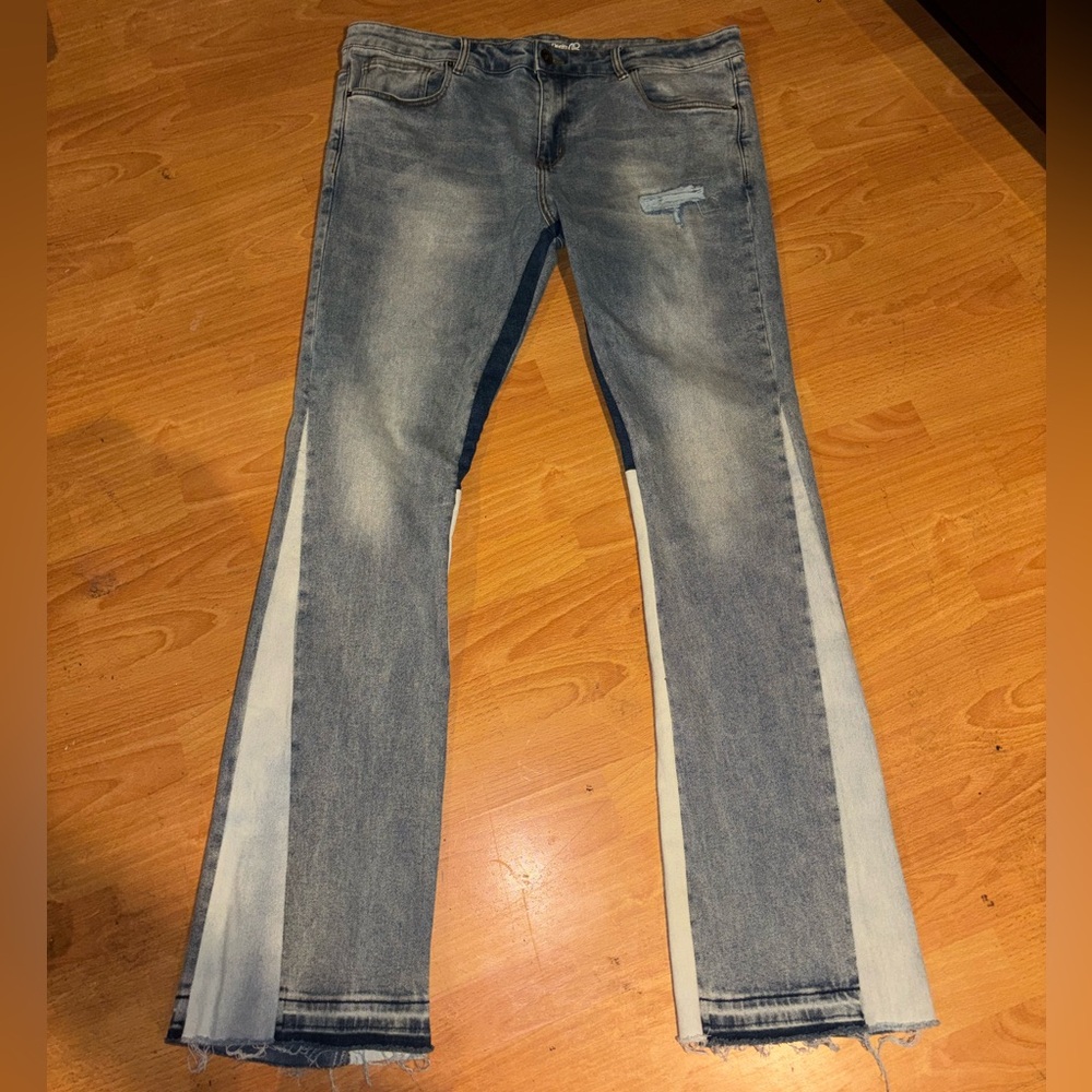 Crysp Denim Flared Jeans Size 38